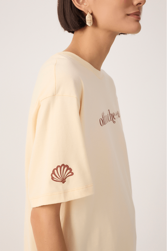 T-shirt Silk Off To The Sea