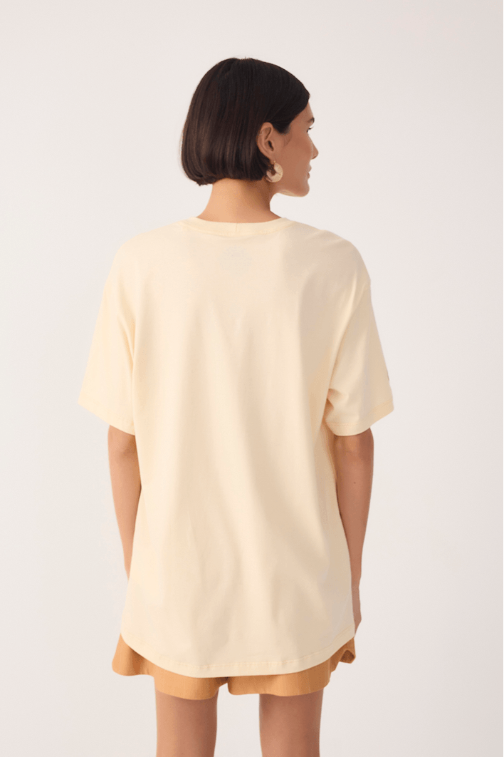 T-shirt Silk Off To The Sea