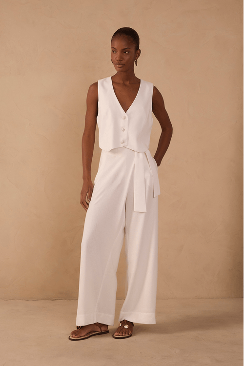 Calça Linho Transpasse