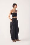 Calça Algodão Pregas Pernas