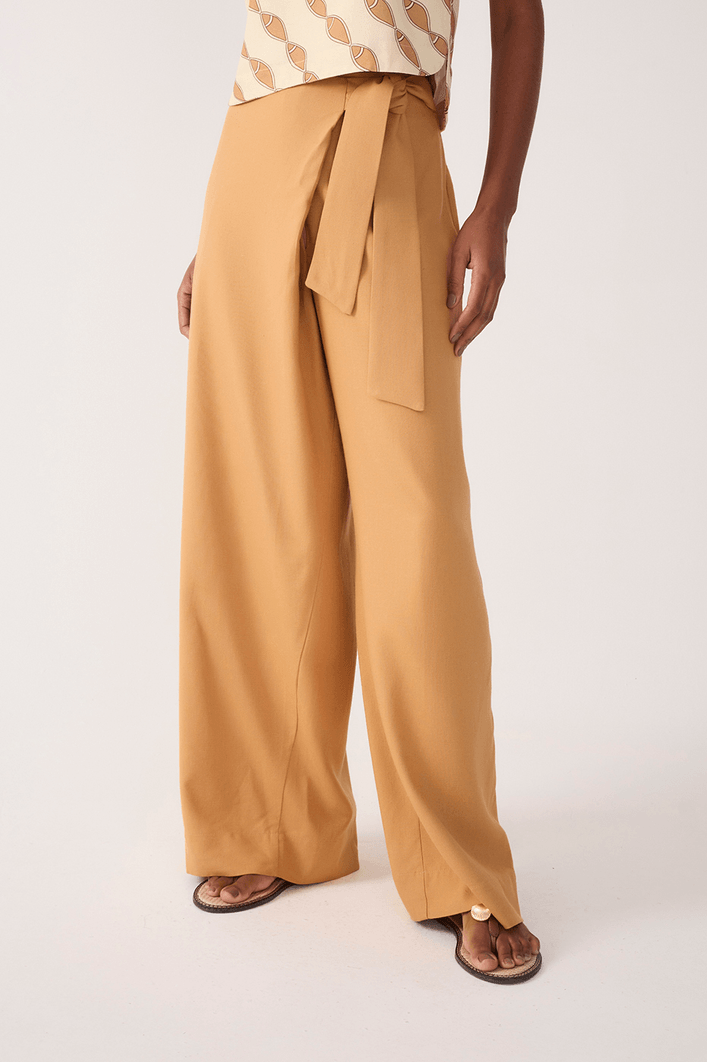 Calça Linho Transpasse