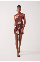 Short Pareô Estampa Marés