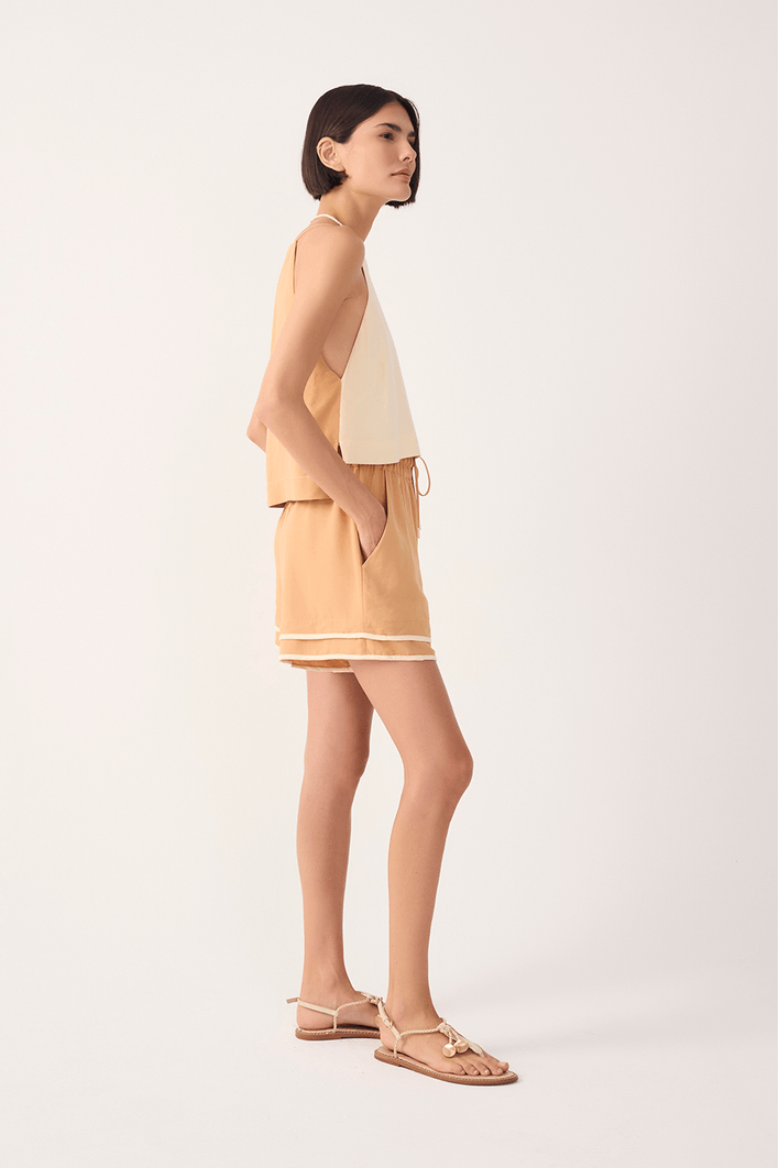 Short Bicolor Com Vivos