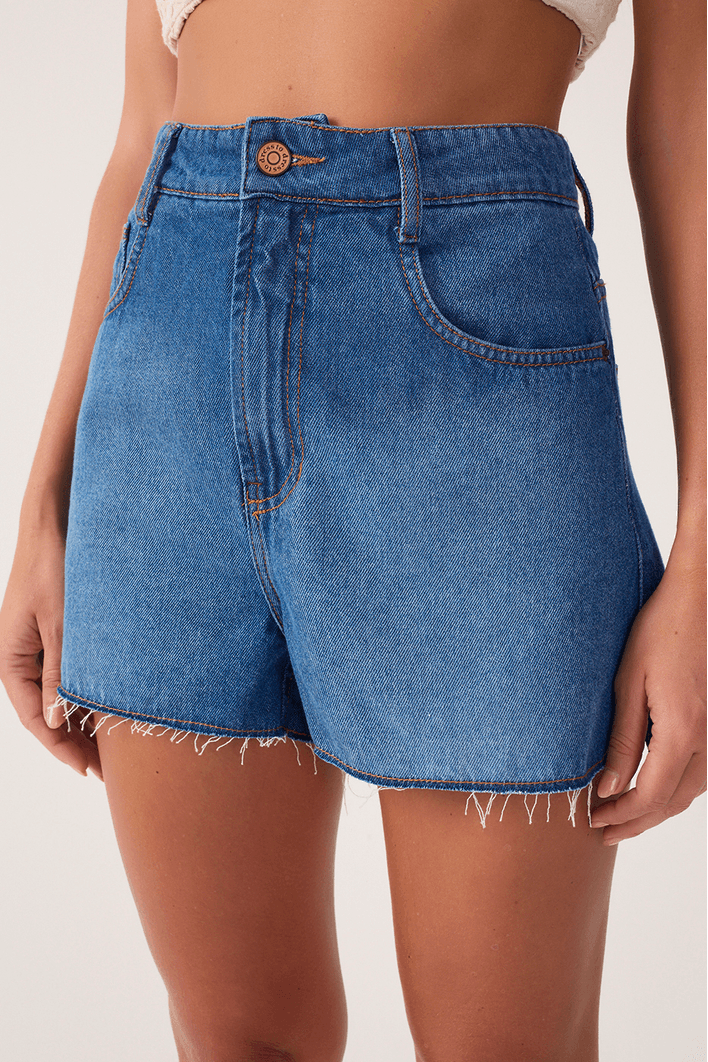 Short Jeans Boyfriend Marcado