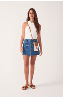 Saia Jeans Botões