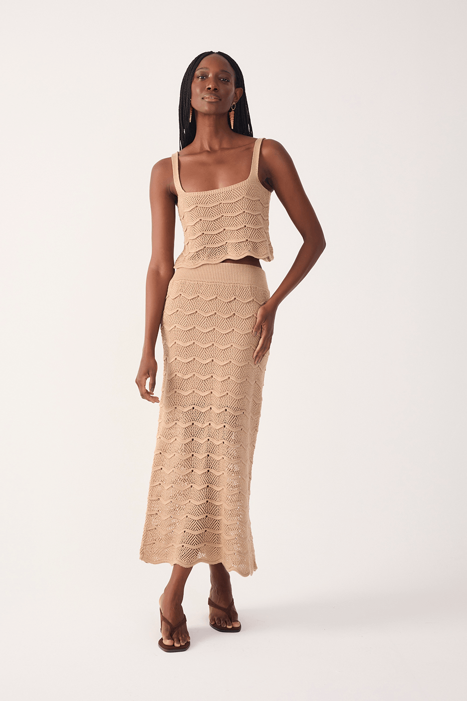 Saia Tricot Ondas