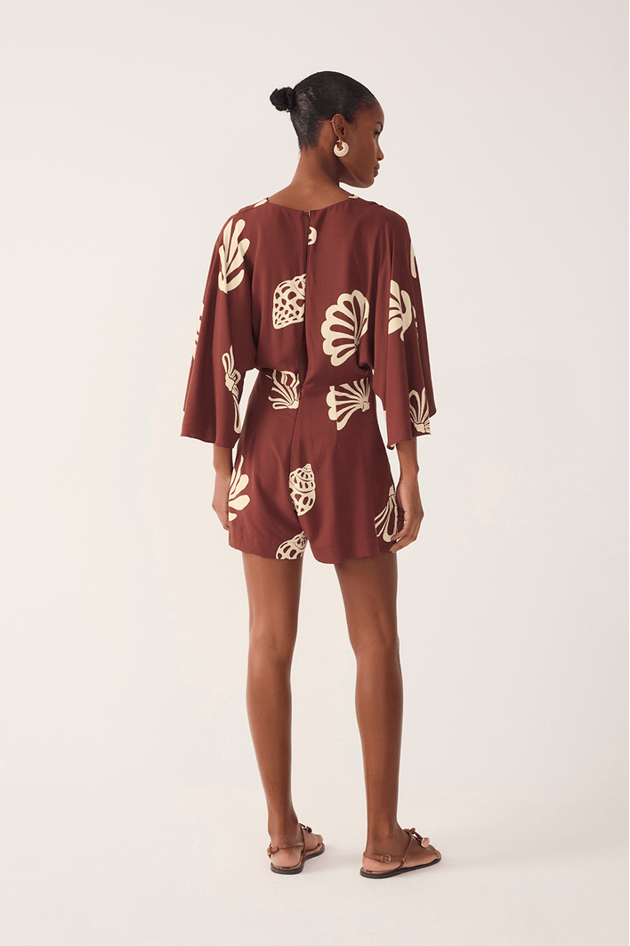 Macaquinho Estampa Marés