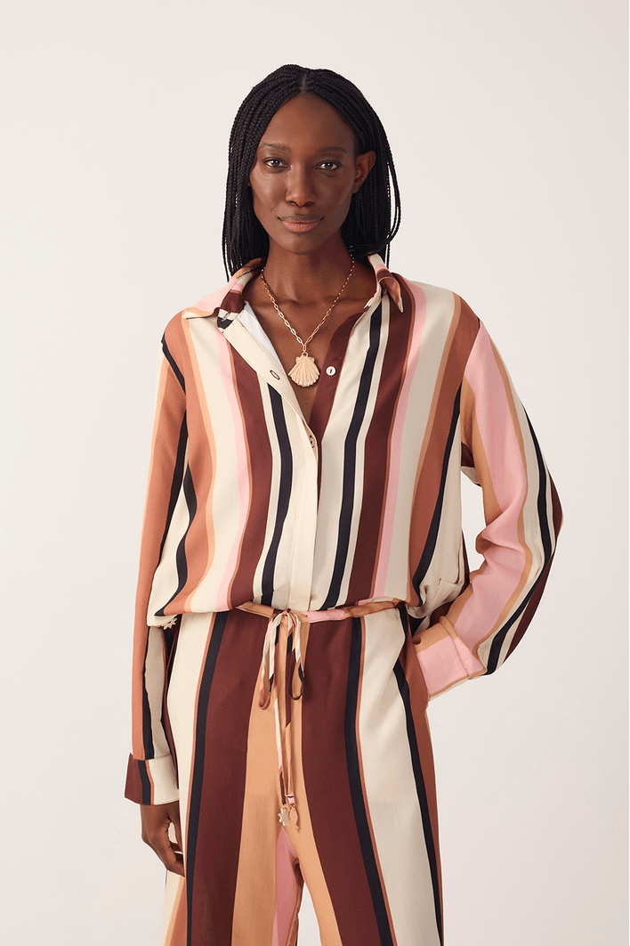 Camisa Estampa Listra Dunas