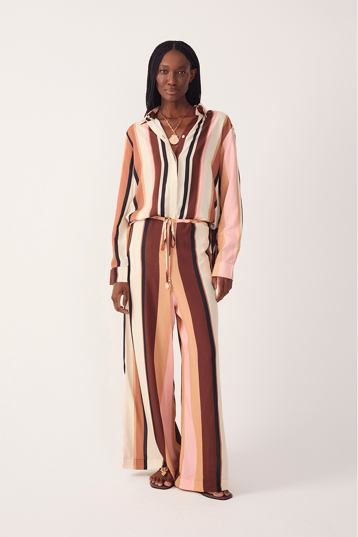 Calça Estampa Listra Dunas