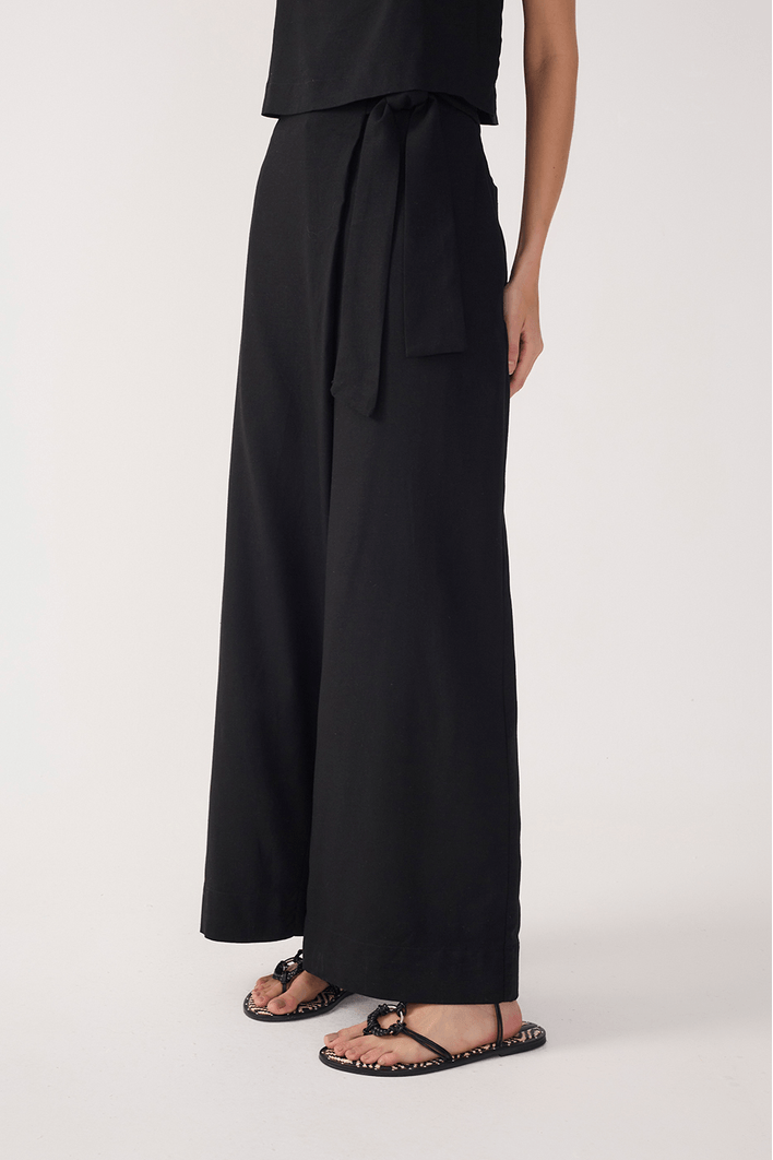 Calça Linho Transpasse