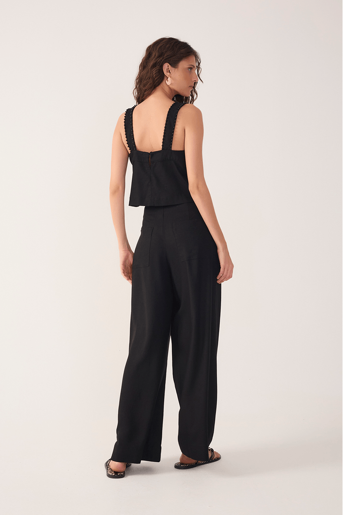 Calça Linho Transpasse
