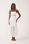 Vestido Cropped Laise Recorte Pala
