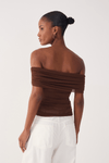 Blusa Ombro A Ombro Tule