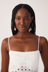 Vestido Cropped Laise Recorte Pala