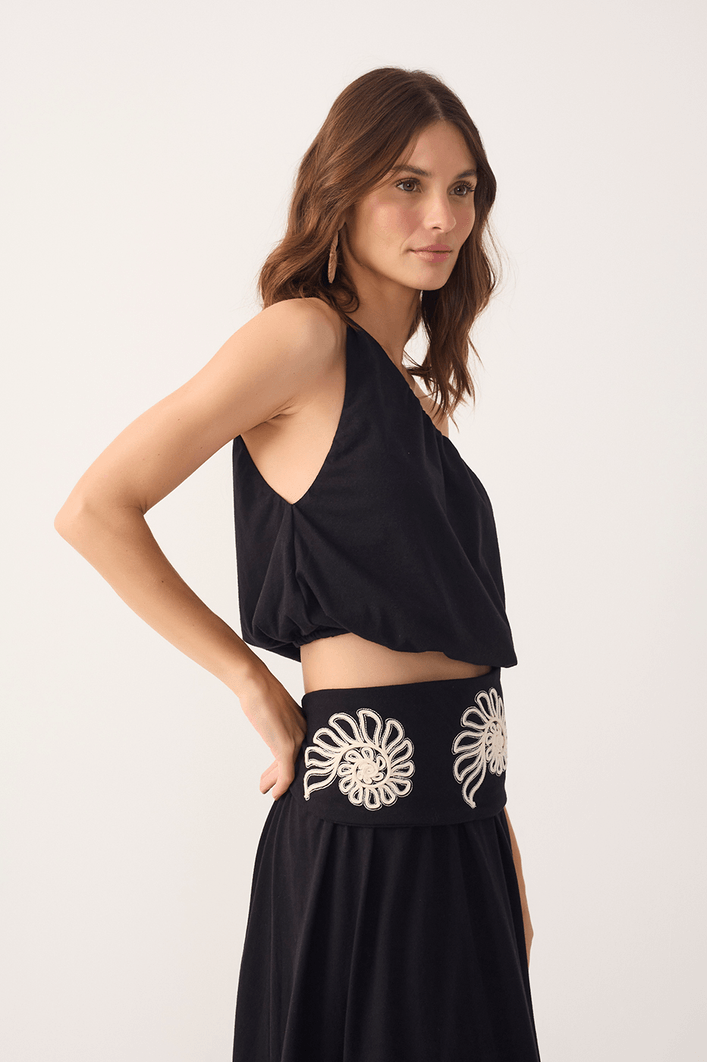 Blusa Ombro Só Balonê