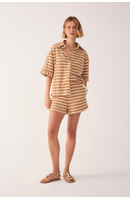 Short Atoalhado Listrado