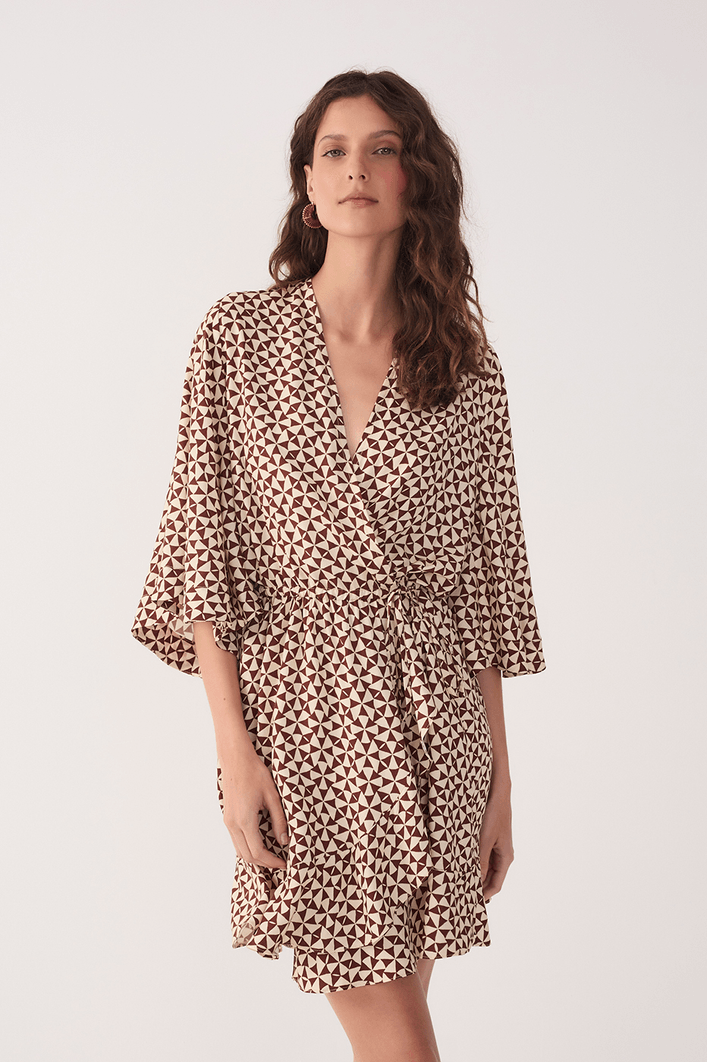 Vestido Estampa Solar