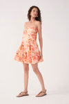 Vestido Curto Estampa Bela