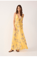Vestido Cropped Estampa Laguna Mix
