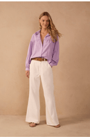 Calça Sarja Alfaiataria Flare