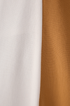 Vestido Cropped Linho Bicolor