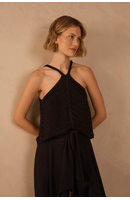 Blusa Tricot Resort Lurex