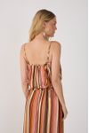 Blusa Balonê Lurex Estampa Bosque