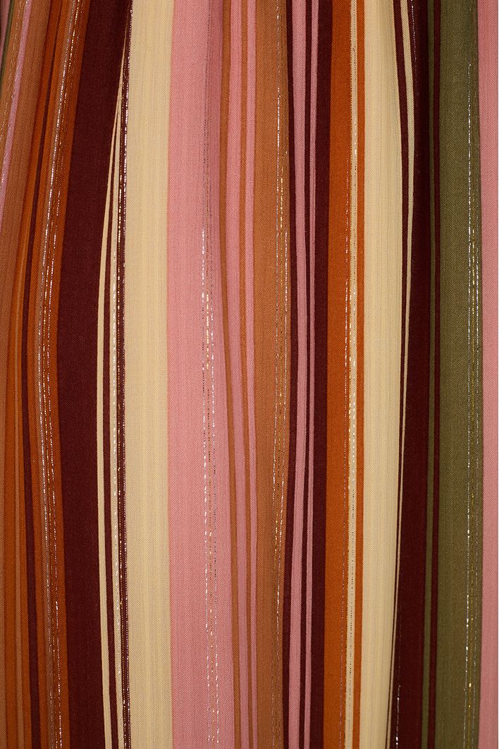 Blusa Balonê Lurex Estampa Bosque