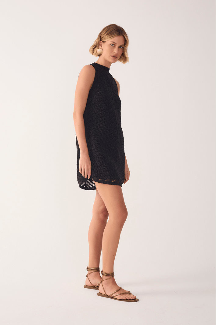 Vestido Tricot Resort Curto