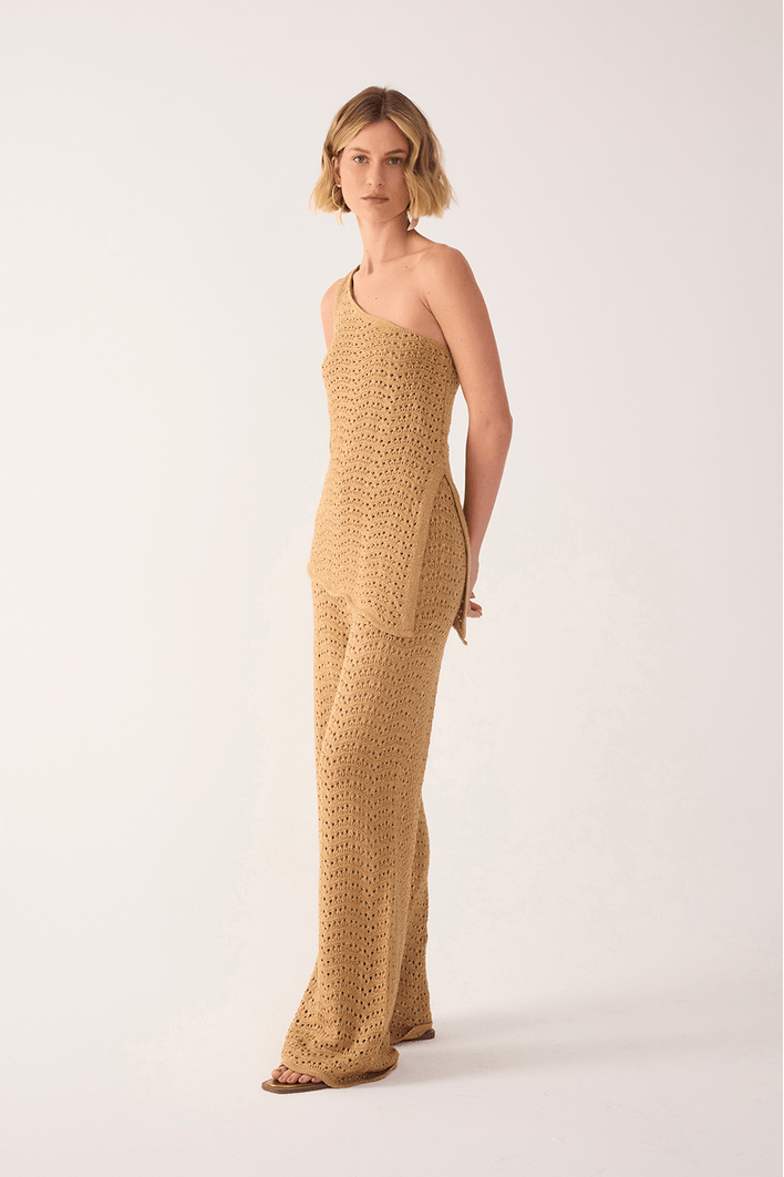 Calça Tricot Solar Lurex