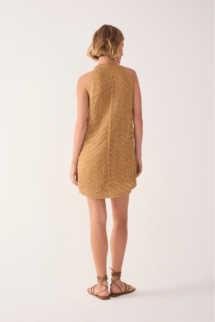 Vestido Tricot Resort Curto