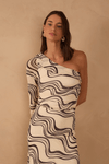 Blusa Tule Estampa Fluir