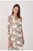 Blusa Tule Estampa Fluir