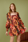 Vestido Doll Estampa Garden
