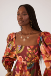 Vestido Cropped Estampa Garden