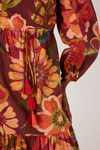 Vestido Cropped Estampa Garden