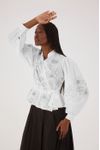 Blusa Algodão Bordado Garden
