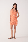 Vestido Estampa Escama Vermelha