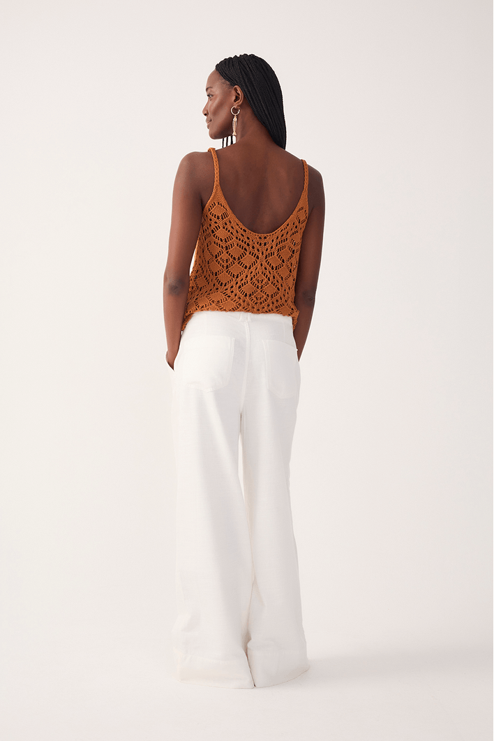 Calça Sarja Linho Alfaiataria