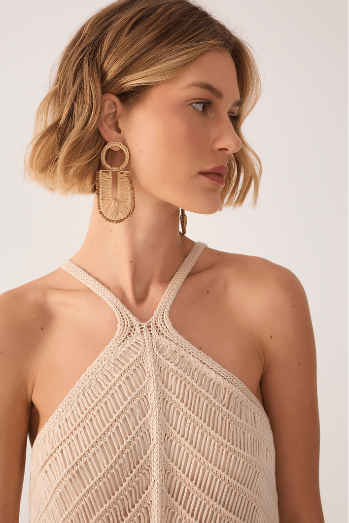 Vestido Tricot Resort