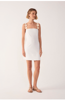 Vestido Alça Bordada