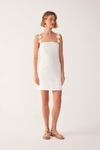 Vestido Alça Bordada