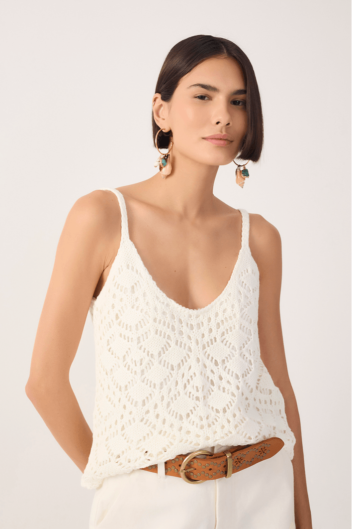 Blusa Tricot Detalhe Barra