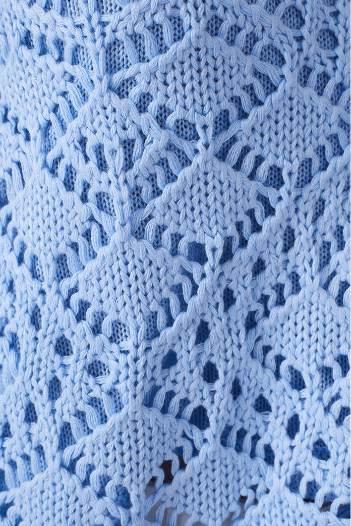 Blusa Tricot Detalhe Barra