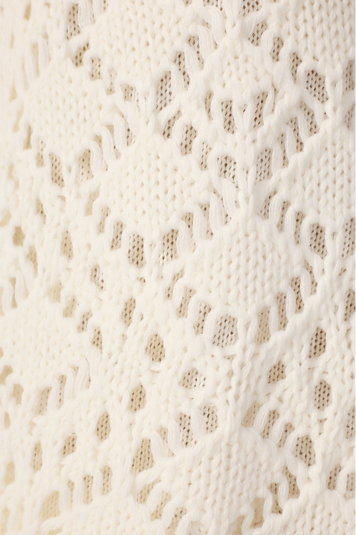 Blusa Tricot Detalhe Barra