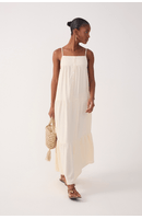 Vestido Cropped Linho Pala Bordada
