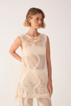 Blusa Malha Tricot C/ Top