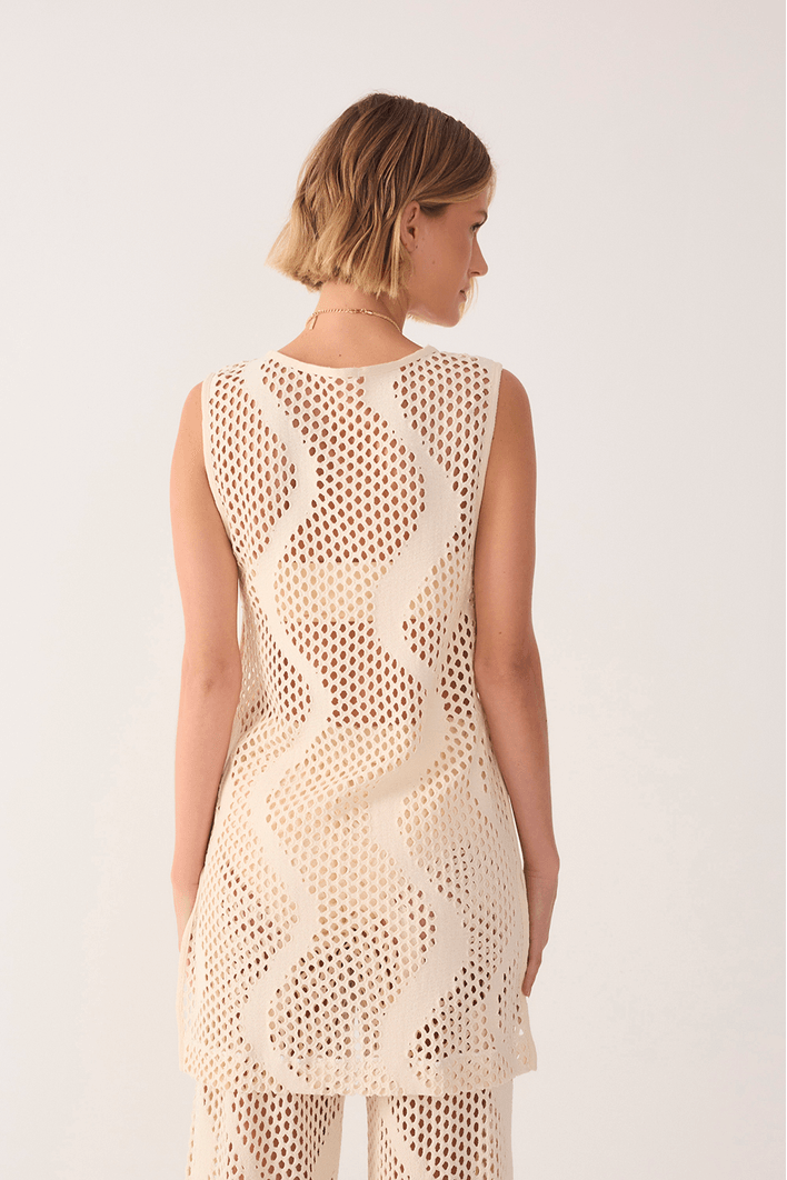Blusa Malha Tricot C/ Top
