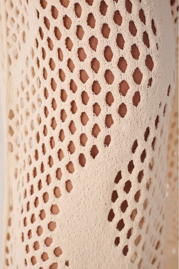 Calça Malha Tricot Com Hot