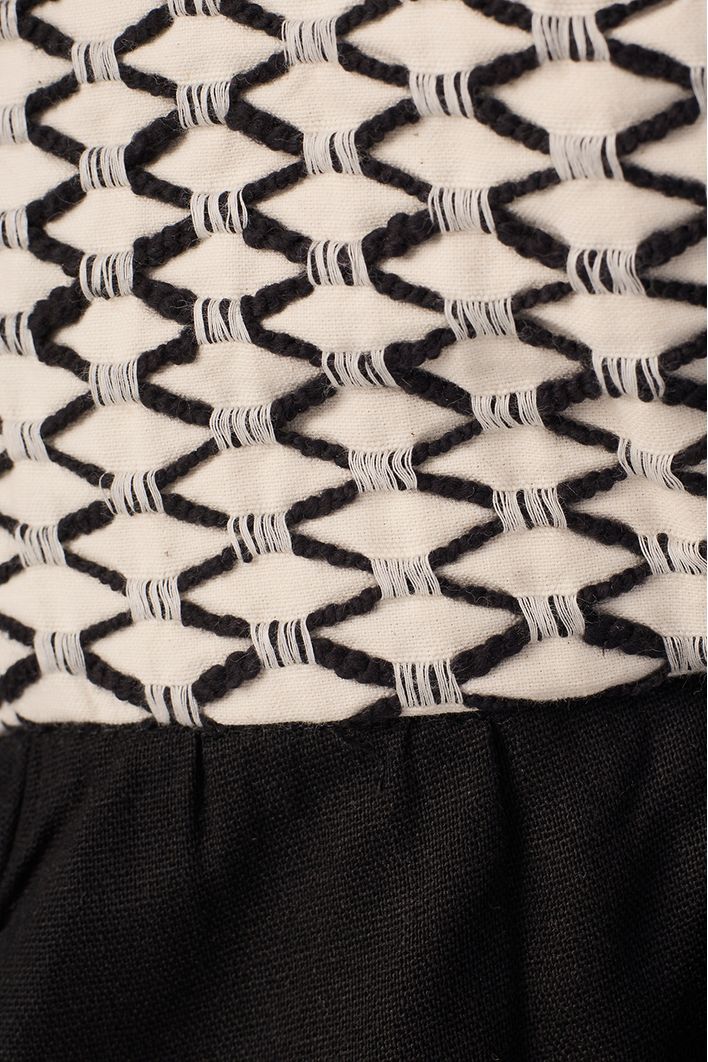 Blusa Linho Busto Tarrafa